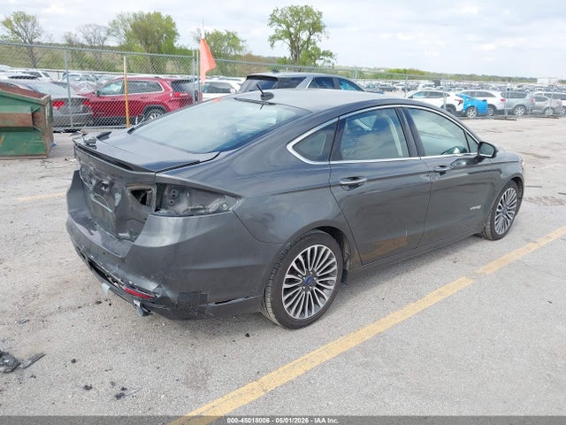 2018 Ford Fusion Hybrid Titanium მანქანა იყიდება აუქციონზე, vin: 3FA6P0RUXJR167033, აუქციონის ნომერი: 45018006