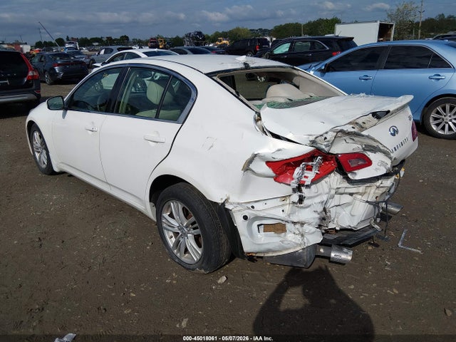 45018061 :رقم المزاد ، JN1CV6AR6AM252346 vin ، 2010 Infiniti G37x مزاد بيع