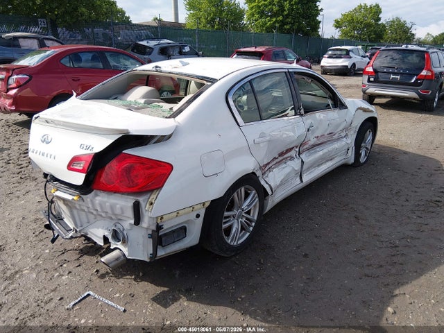 45018061 :رقم المزاد ، JN1CV6AR6AM252346 vin ، 2010 Infiniti G37x مزاد بيع