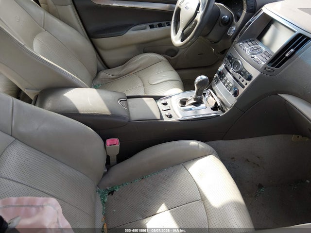 45018061 :رقم المزاد ، JN1CV6AR6AM252346 vin ، 2010 Infiniti G37x مزاد بيع