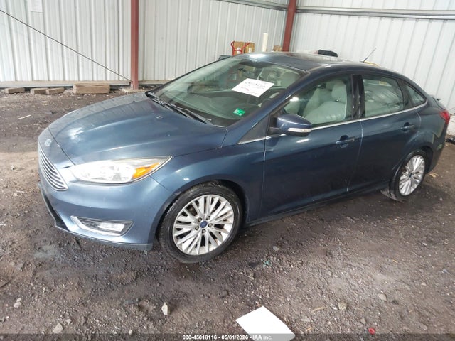 2018 Ford Focus Titanium მანქანა იყიდება აუქციონზე, vin: 1FADP3J26JL294203, აუქციონის ნომერი: 45018116