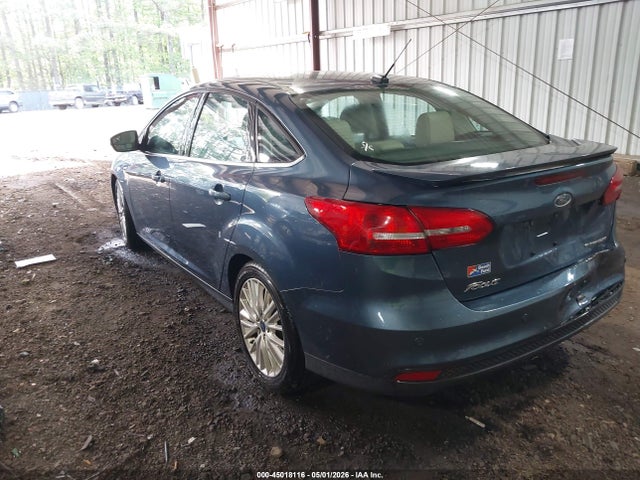 2018 Ford Focus Titanium მანქანა იყიდება აუქციონზე, vin: 1FADP3J26JL294203, აუქციონის ნომერი: 45018116