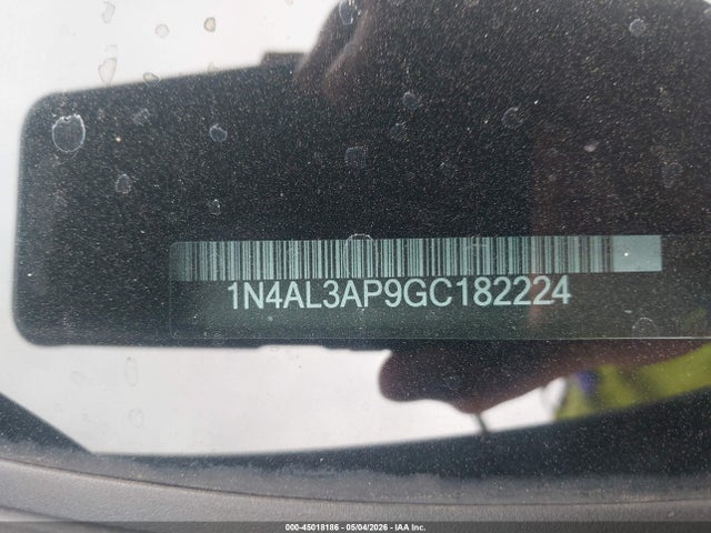 Продажа на аукционе авто 2016 Nissan Altima 2.5 S, vin: 1N4AL3AP9GC182224, номер лота: 45018186