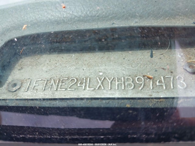 45018200 :رقم المزاد ، 1FTNE24LXYHB97473 vin ، 2000 Ford E-250 Commercial/recreational مزاد بيع