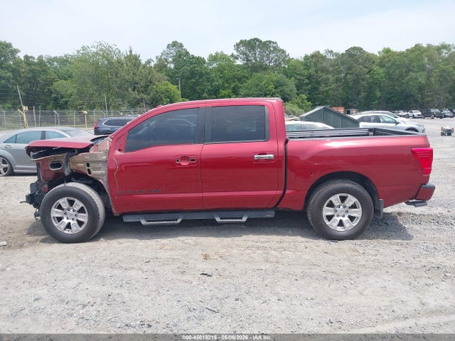 45018215 :رقم المزاد ، 1N6AA1E68JN539360 vin ، 2018 Nissan Titan Sv مزاد بيع
