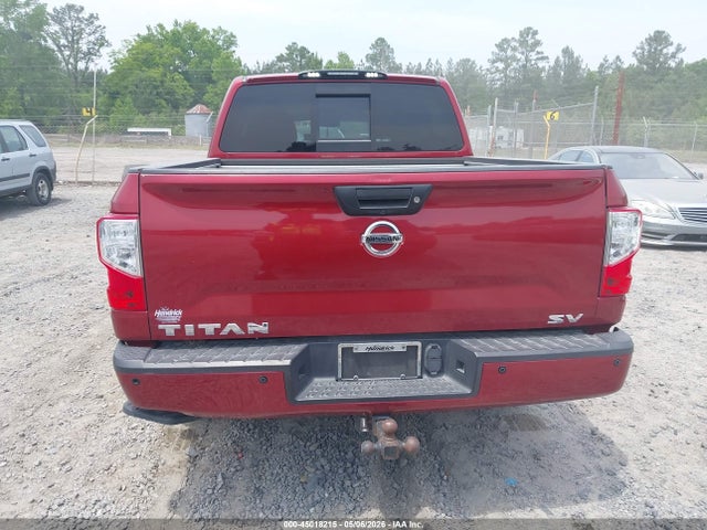 45018215 :رقم المزاد ، 1N6AA1E68JN539360 vin ، 2018 Nissan Titan Sv مزاد بيع