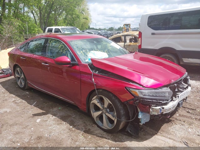 45018261 :رقم المزاد ، 1HGCV1F93JA183028 vin ، 2018 Honda Accord Touring مزاد بيع