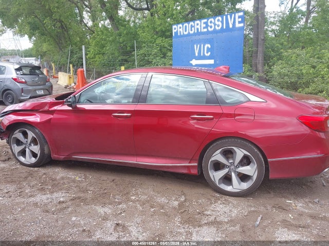 45018261 :رقم المزاد ، 1HGCV1F93JA183028 vin ، 2018 Honda Accord Touring مزاد بيع