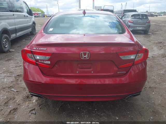 45018261 :رقم المزاد ، 1HGCV1F93JA183028 vin ، 2018 Honda Accord Touring مزاد بيع
