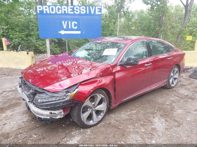 45018261 :رقم المزاد ، 1HGCV1F93JA183028 vin ، 2018 Honda Accord Touring مزاد بيع