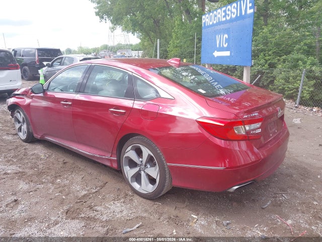 45018261 :رقم المزاد ، 1HGCV1F93JA183028 vin ، 2018 Honda Accord Touring مزاد بيع
