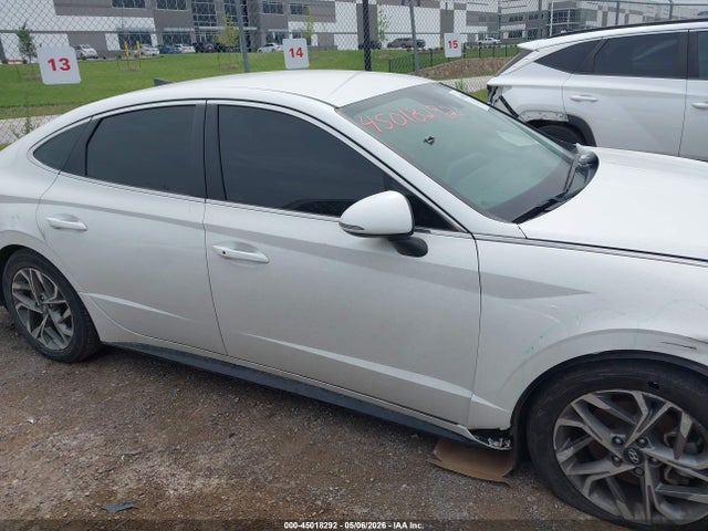 2021 Hyundai Sonata Sel მანქანა იყიდება აუქციონზე, vin: KMHL64JA7MA150614, აუქციონის ნომერი: 45018292