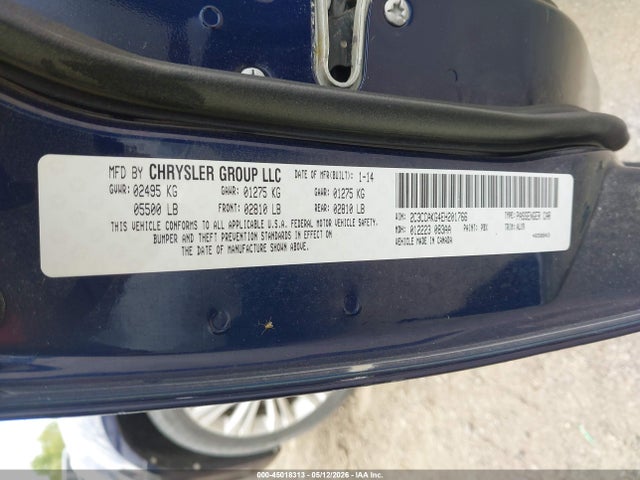 Chrysler 300c Awd 2014 2C3CCAKG4EH201766 Image 9