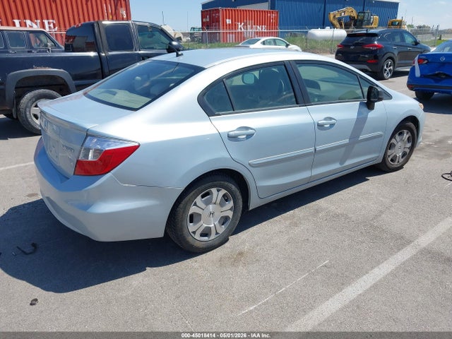 Aukcja sprzedaży 2012 Honda Civic Hybrid, vin: JHMFB4F21CS005218, numer aukcji: 45018414