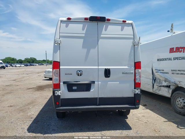 2023 Ram Promaster 2500 High Roof 159 Wb მანქანა იყიდება აუქციონზე, vin: 3C6LRVDG9PE589386, აუქციონის ნომერი: 45018464
