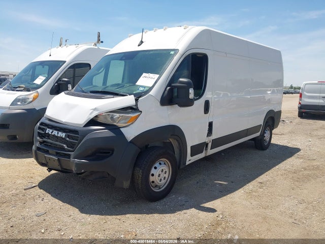 2023 Ram Promaster 2500 High Roof 159 Wb მანქანა იყიდება აუქციონზე, vin: 3C6LRVDG9PE589386, აუქციონის ნომერი: 45018464