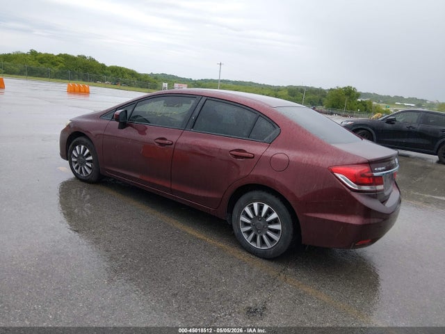45018512 :رقم المزاد ، 19XFB2F59EE057136 vin ، 2014 Honda Civic Lx مزاد بيع