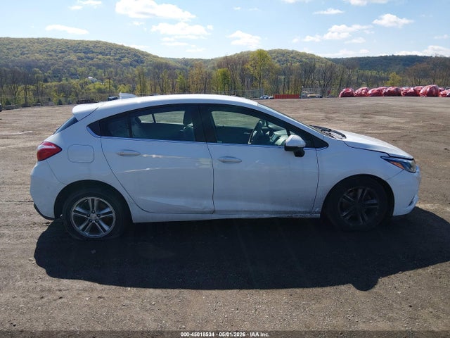 45018534 :رقم المزاد ، 3G1BE6SMXHS544631 vin ، 2017 Chevrolet Cruze Lt Auto مزاد بيع