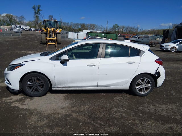 45018534 :رقم المزاد ، 3G1BE6SMXHS544631 vin ، 2017 Chevrolet Cruze Lt Auto مزاد بيع