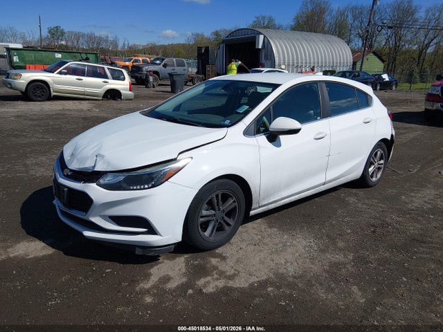 45018534 :رقم المزاد ، 3G1BE6SMXHS544631 vin ، 2017 Chevrolet Cruze Lt Auto مزاد بيع