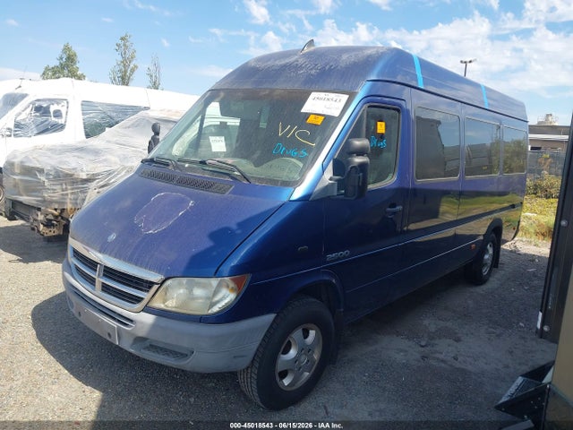 45018543 :رقم المزاد ، WD8PD744165961246 vin ، 2006 Dodge Sprinter Wagon 2500 Shc مزاد بيع