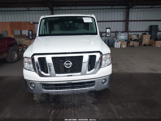 2019 Nissan Nv Passenger Nv3500 Hd Sl V8 მანქანა იყიდება აუქციონზე, vin: 5BZAF0AA7KN853107, აუქციონის ნომერი: 45018560