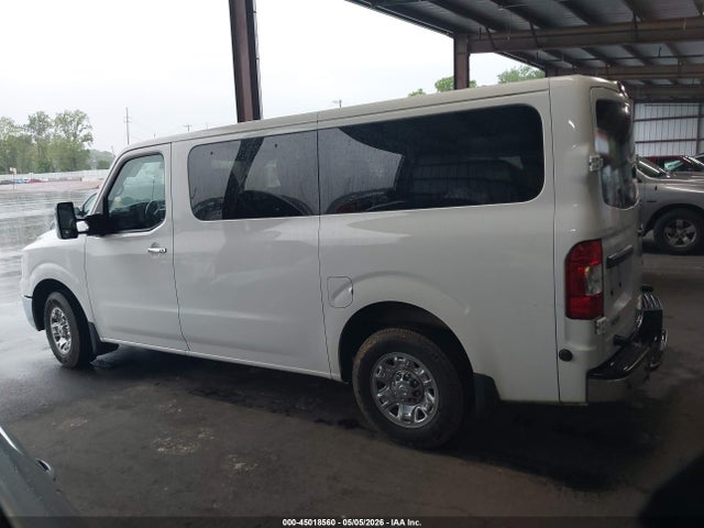 2019 Nissan Nv Passenger Nv3500 Hd Sl V8 მანქანა იყიდება აუქციონზე, vin: 5BZAF0AA7KN853107, აუქციონის ნომერი: 45018560