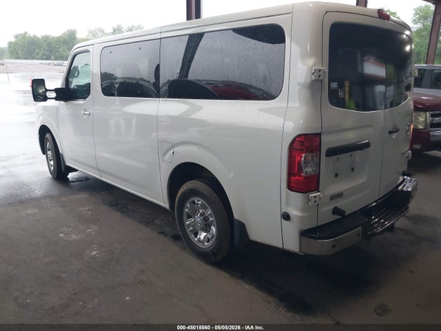 2019 Nissan Nv Passenger Nv3500 Hd Sl V8 მანქანა იყიდება აუქციონზე, vin: 5BZAF0AA7KN853107, აუქციონის ნომერი: 45018560