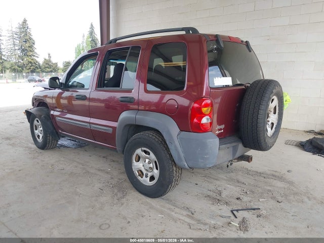 Продаж на аукціоні авто 2003 Jeep Liberty Sport, vin: 1J4GL48K63W558787, номер лоту: 45018609