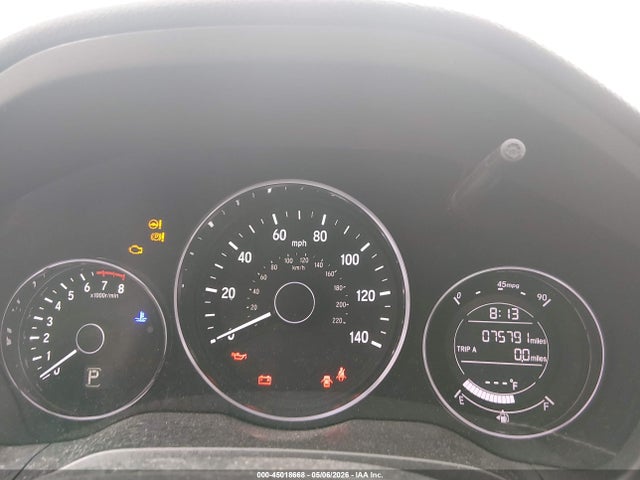 45018668 :رقم المزاد ، 3CZRU6H11NM771366 vin ، 2022 Honda Hr-v Awd Sport مزاد بيع