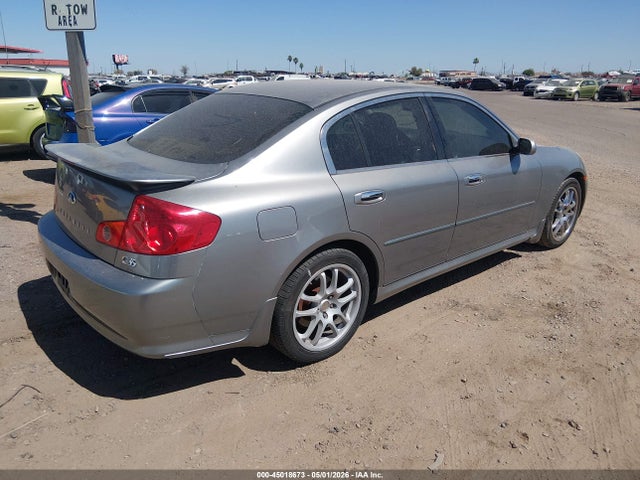 45018673 :رقم المزاد ، JNKCV51E96M510580 vin ، 2006 Infiniti G35 مزاد بيع