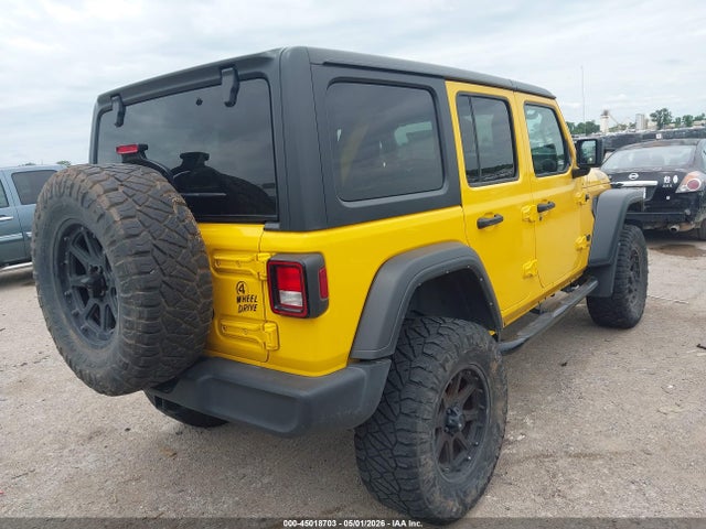Продажа на аукционе авто 2021 Jeep Wrangler Unlimited Willys Sport 4x4, vin: 1C4HJXDG6MW764048, номер лота: 45018703