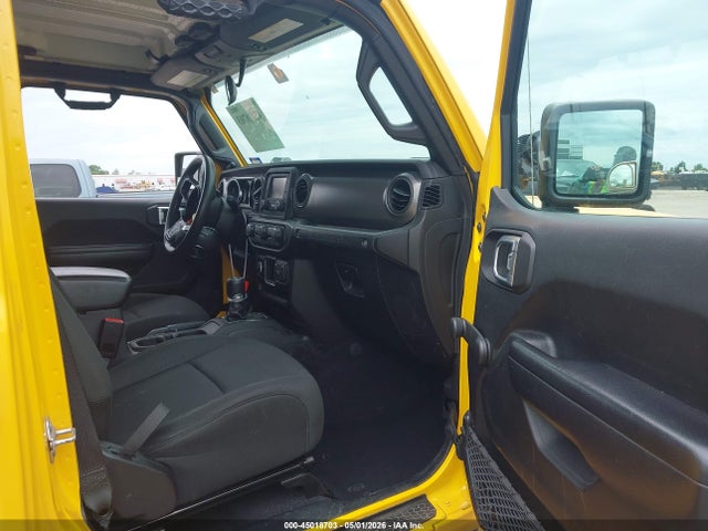 Продажа на аукционе авто 2021 Jeep Wrangler Unlimited Willys Sport 4x4, vin: 1C4HJXDG6MW764048, номер лота: 45018703
