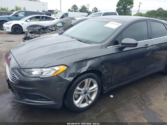 45018718 :رقم المزاد ، 3FA6P0HD0JR218234 vin ، 2018 Ford Fusion Se مزاد بيع