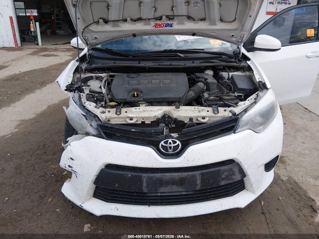 2014 Toyota Corolla Le მანქანა იყიდება აუქციონზე, vin: 2T1BURHE2EC165837, აუქციონის ნომერი: 45018761