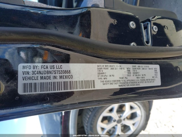 Jeep Compass Latitude 4x4 2025 3C4NJDBN7ST539868 Image 9
