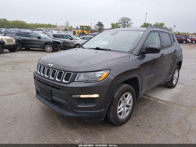 2018 Jeep Compass Sport 4x4 მანქანა იყიდება აუქციონზე, vin: 3C4NJDAB9JT415316, აუქციონის ნომერი: 45018810