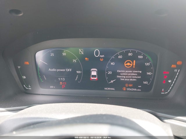 1HGCY2F64PA011604 Honda Accord Hybrid Ex-l