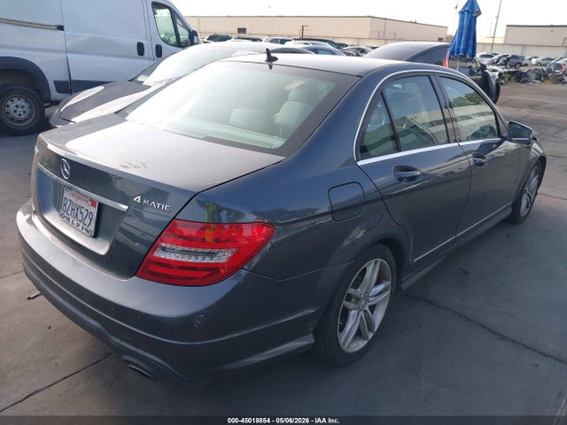 45018854 :رقم المزاد ، WDDGF8AB3DA768606 vin ، 2013 Mercedes-benz C 300 Sport 4matic مزاد بيع