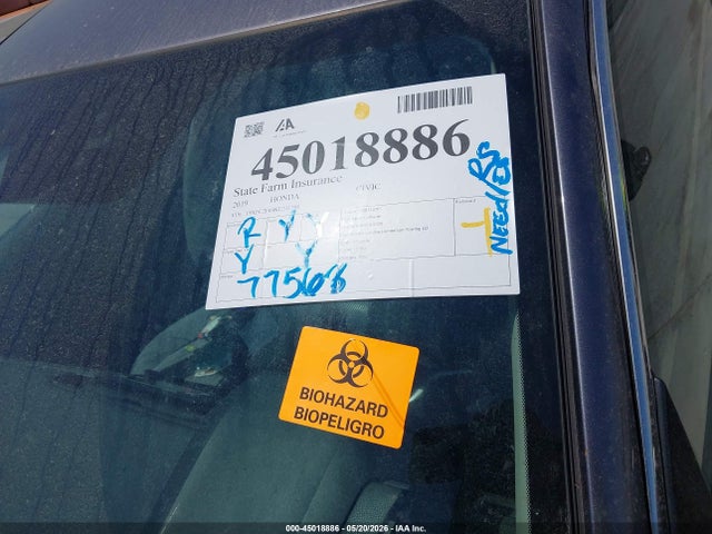 19XFC2F64KE211396 Honda Civic Lx