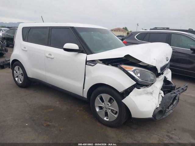 2016 Kia Soul მანქანა იყიდება აუქციონზე, vin: KNDJN2A27G7324582, აუქციონის ნომერი: 45018902