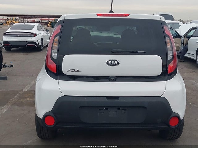 2016 Kia Soul მანქანა იყიდება აუქციონზე, vin: KNDJN2A27G7324582, აუქციონის ნომერი: 45018902