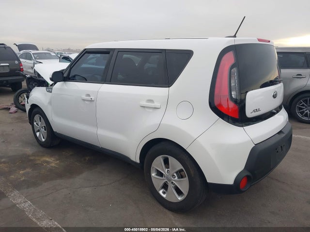 2016 Kia Soul მანქანა იყიდება აუქციონზე, vin: KNDJN2A27G7324582, აუქციონის ნომერი: 45018902
