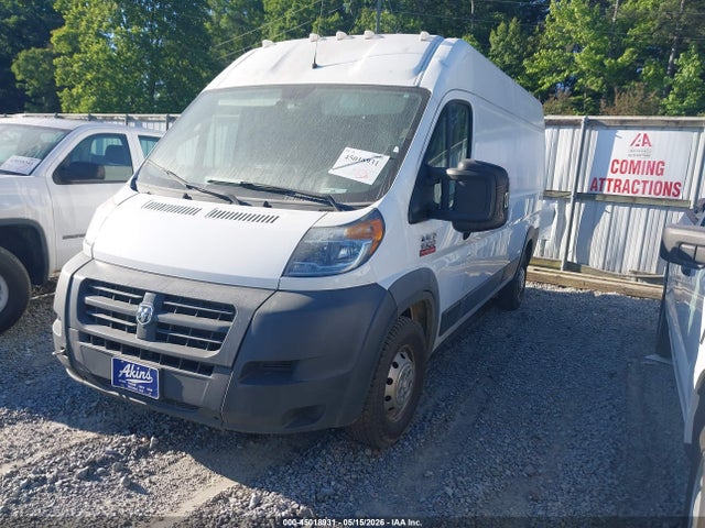 45018931 :رقم المزاد ، 3C6TRVDG7JE154616 vin ، 2018 Ram Promaster 2500 High Roof 159 Wb مزاد بيع