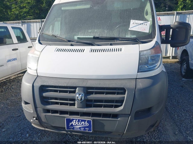 45018931 :رقم المزاد ، 3C6TRVDG7JE154616 vin ، 2018 Ram Promaster 2500 High Roof 159 Wb مزاد بيع
