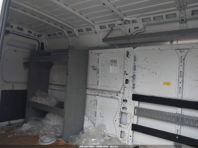 45018931 :رقم المزاد ، 3C6TRVDG7JE154616 vin ، 2018 Ram Promaster 2500 High Roof 159 Wb مزاد بيع