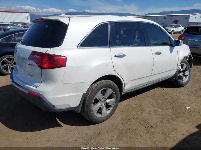 45018949 :رقم المزاد ، 2HNYD2H28BH501073 vin ، 2011 Acura Mdx مزاد بيع