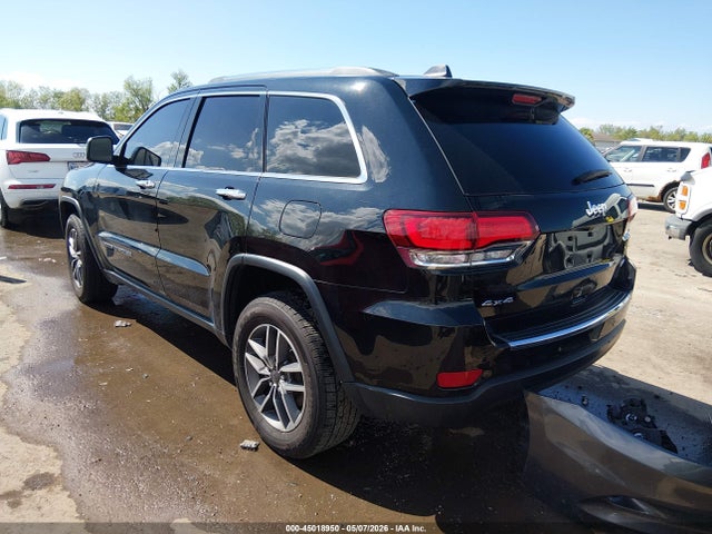 45018950 :رقم المزاد ، 1C4RJFBG3LC137857 vin ، 2020 Jeep Grand Cherokee Limited 4x4 مزاد بيع