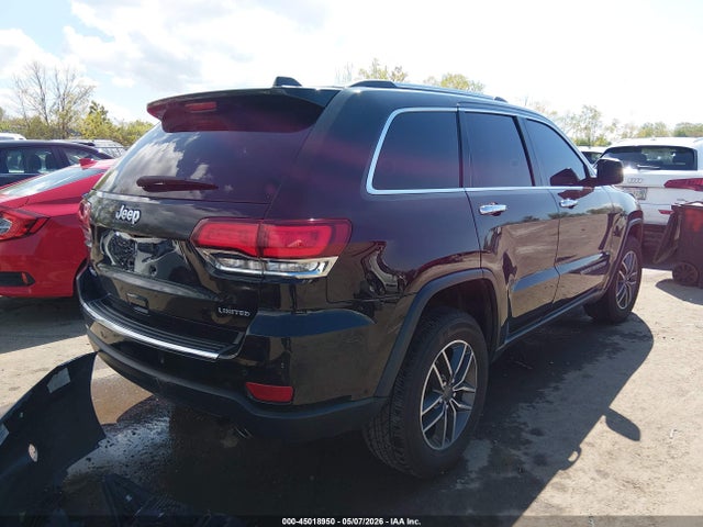 45018950 :رقم المزاد ، 1C4RJFBG3LC137857 vin ، 2020 Jeep Grand Cherokee Limited 4x4 مزاد بيع