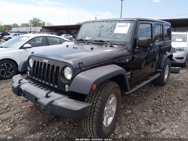 Aukcja sprzedaży 2017 Jeep Wrangler Unlimited Sport 4x4, vin: 1C4BJWDG5HL527865, numer aukcji: 45018953